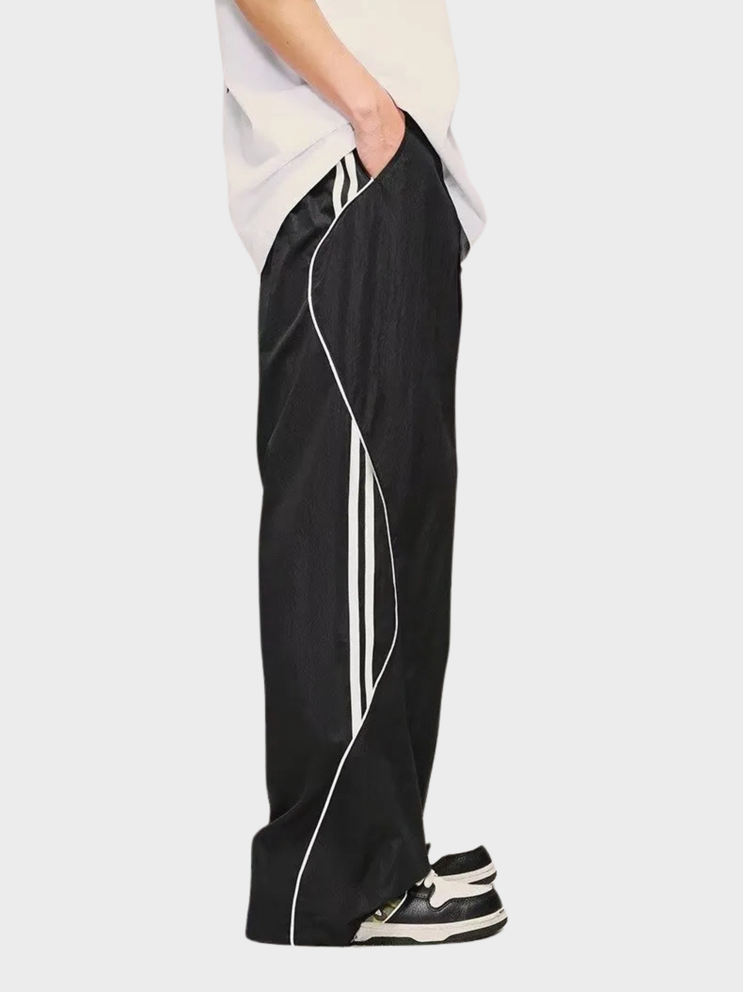 Valtro® Striped Tech Trackpants