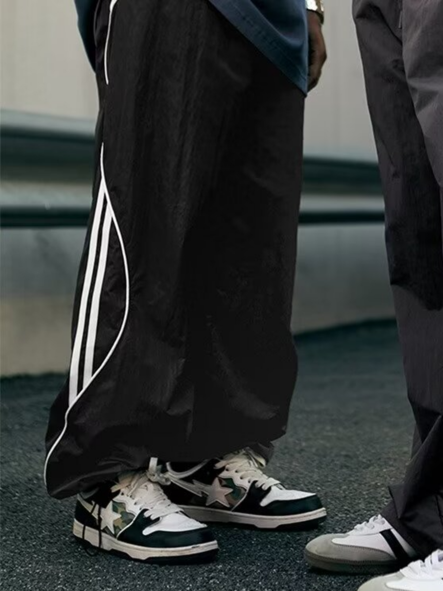 Valtro® Striped Tech Trackpants